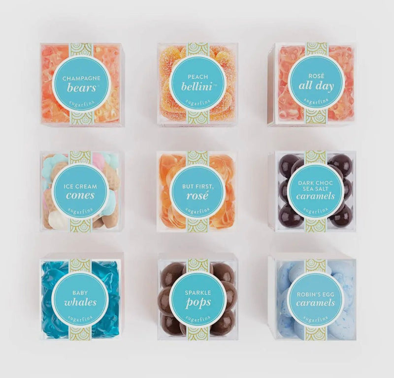 Sugarfina Deluxe Gummy Trunk - 9Pc + Tiffany Blue Trunk - Lemon And Lavender Toronto