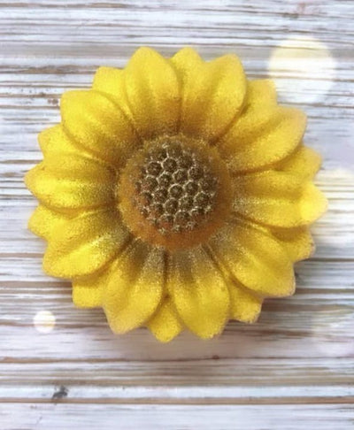Sunflower Bath Bomb - Handmade in Canada - Lemon And Lavender Toronto