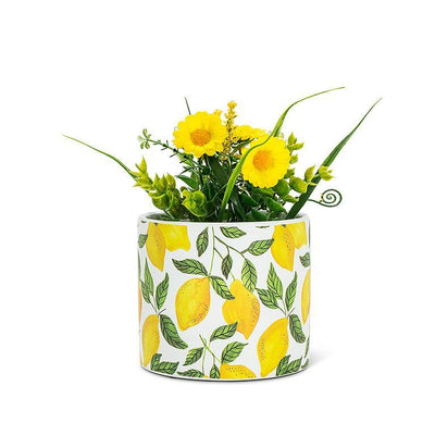 Sunny Lemons Small Planter - Lemon And Lavender Toronto