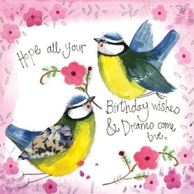 Sunshine Birds Card - Lemon And Lavender Toronto