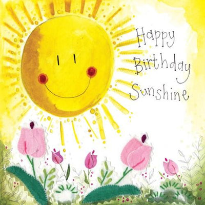 Sunshine Birthday Card - Lemon And Lavender Toronto