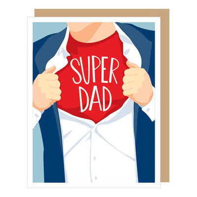 SUPER DAD FATHER'S DAY CARD - Lemon And Lavender Toronto