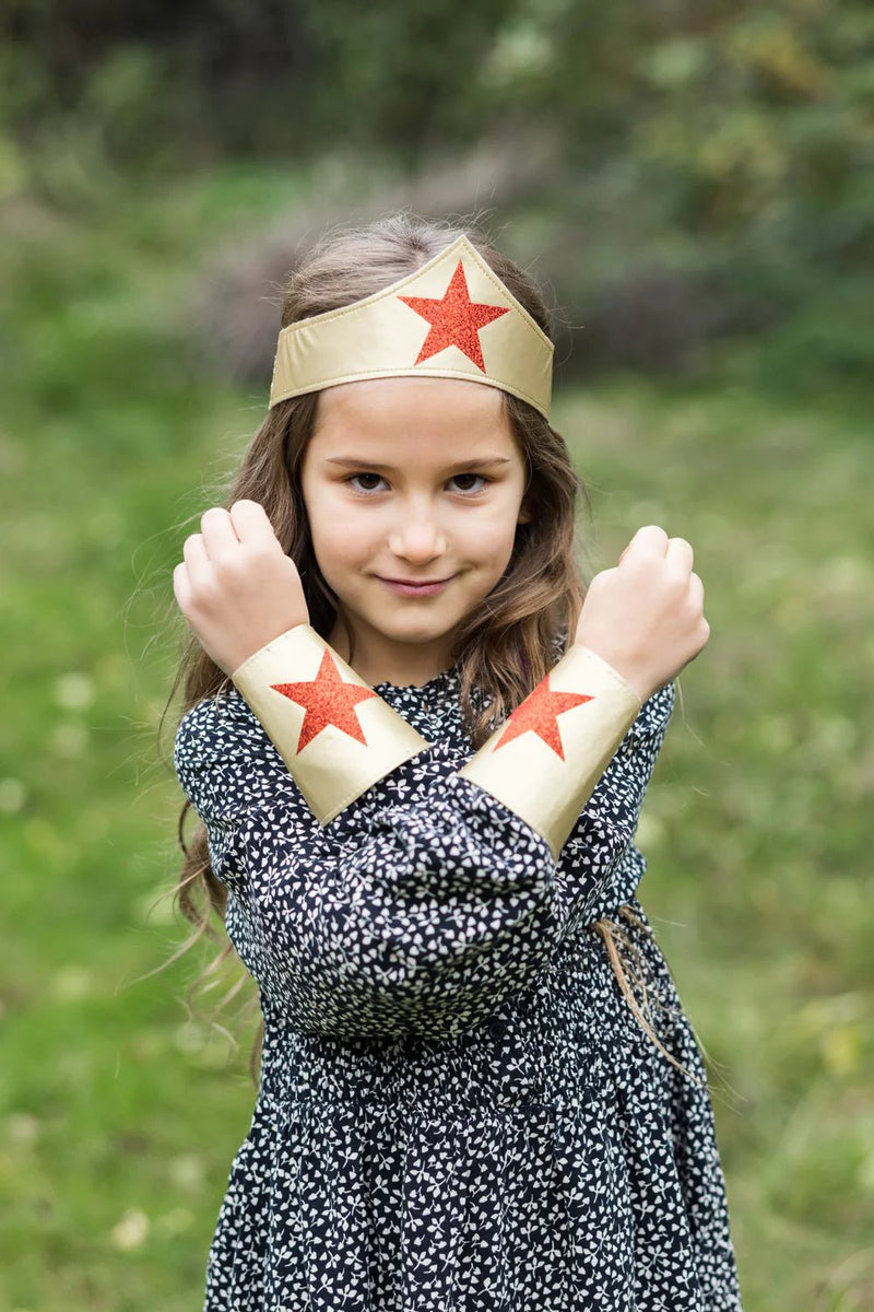 Superhero Girl Headband - Lemon And Lavender Toronto