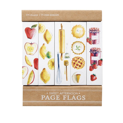 Sweet Afternoon - 375 Sticky Page Flags - Lemon And Lavender Toronto