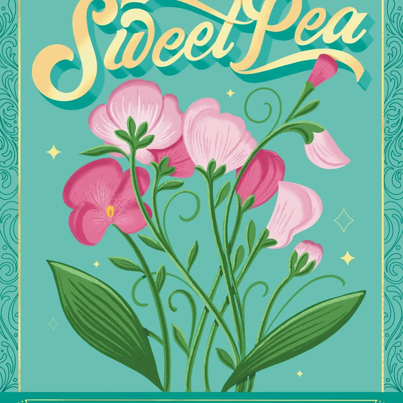 Sweet Pea (Gratitude) - Greeting Card - Lemon And Lavender Toronto