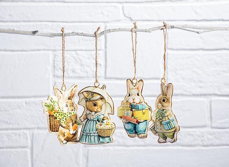 Sweet Rabbit Ornament - Lemon And Lavender Toronto