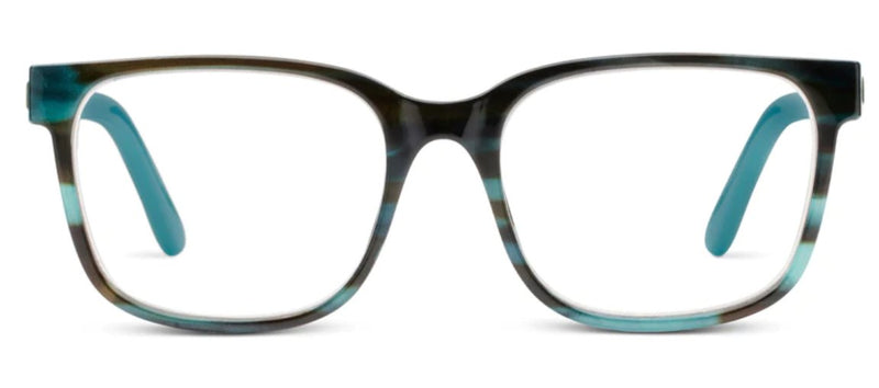 Sycamore- Teal Horn - Peepers Reading Glasses - Lemon And Lavender Toronto