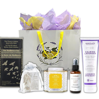 Sympathy Gift Set - Small - Lemon And Lavender Toronto