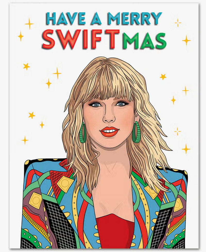 Taylor Merry Swift-Mas Christmas Card - Lemon And Lavender Toronto