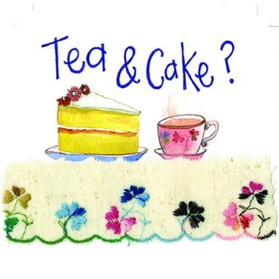 Tea & Cake | Small Card - Lemon And Lavender Toronto