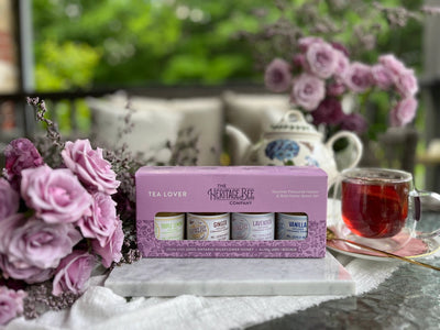 Tea Lover Gourmet Honey Gift Sets & Gold Spoon - Made in Ontario - Lemon And Lavender Toronto