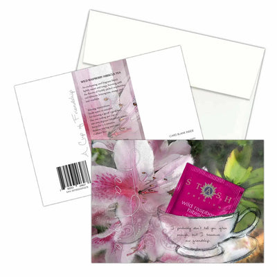 Tea Time Pink Lily Card - Lemon And Lavender Toronto
