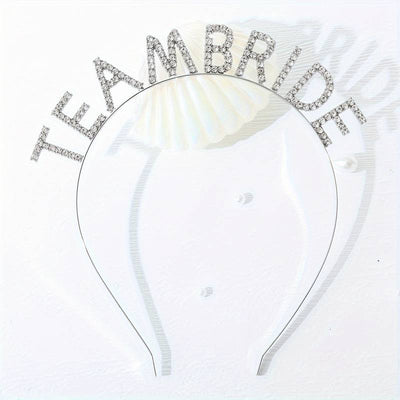 Team Bride Sparkling Rhinestone Headband - Lemon And Lavender Toronto