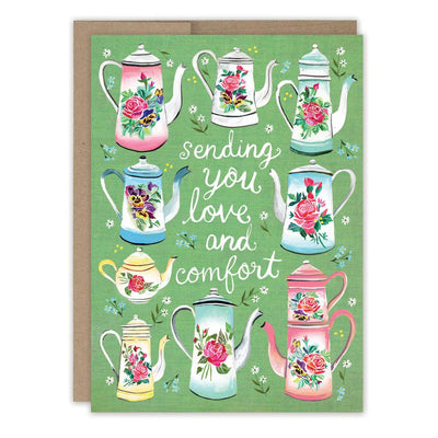 Teapots Get Well Card - Lemon And Lavender Toronto