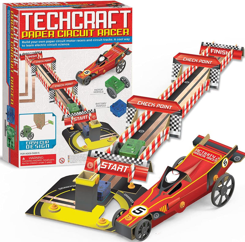 Techcraft Paper Circuit Racer - Lemon And Lavender Toronto