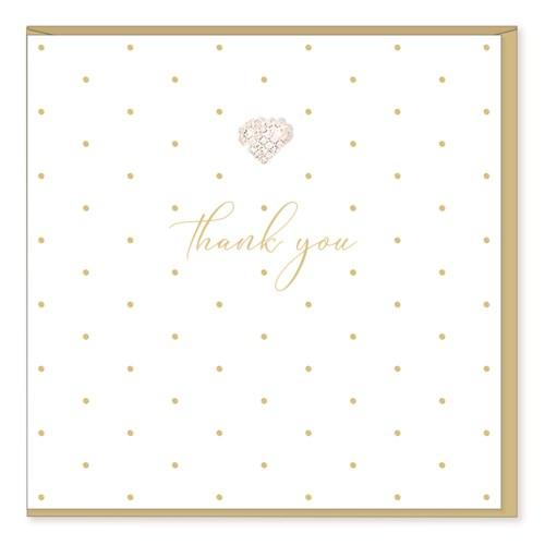 Thank you - Elegant Card - Lemon And Lavender Toronto