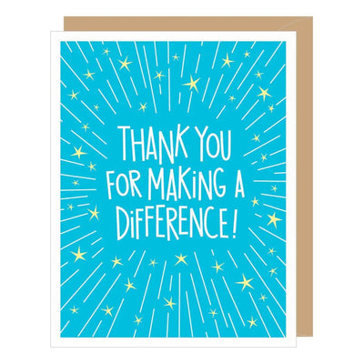 Thank You For Making A Difference - Goodbye Card - Lemon And Lavender Toronto