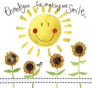 Thank you for making me Smile- Card - Lemon And Lavender Toronto