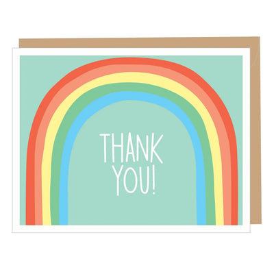 Thank You Rainbow Card - Lemon And Lavender Toronto