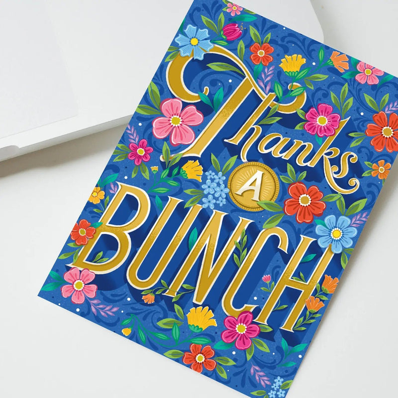 Thanks A Bunch - Greeting Card - Lemon And Lavender Toronto