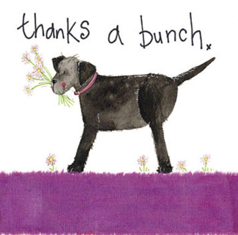 Thanks a Bunch Thank You Card - Lemon And Lavender Toronto