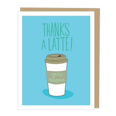 Thanks a Latte!-Card - Lemon And Lavender Toronto