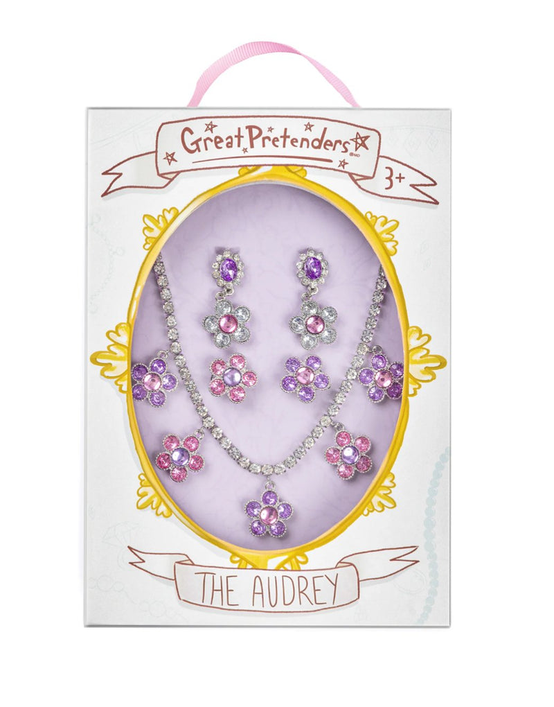 The Audrey - Pretend Jewelry Set - Lemon And Lavender Toronto