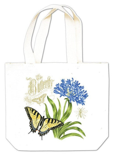 The Butterfly Small Tote Bag - Lemon And Lavender Toronto