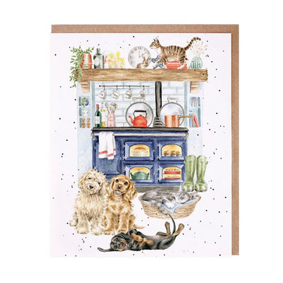 'THE COUNTRY KITCHEN' DOG AND CAT CARD - Lemon And Lavender Toronto