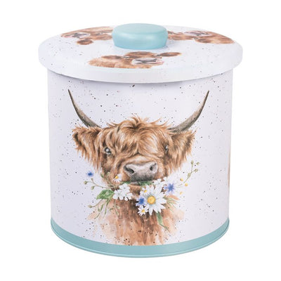 'THE COUNTRY SET' COW BISCUIT BARREL - Lemon And Lavender Toronto