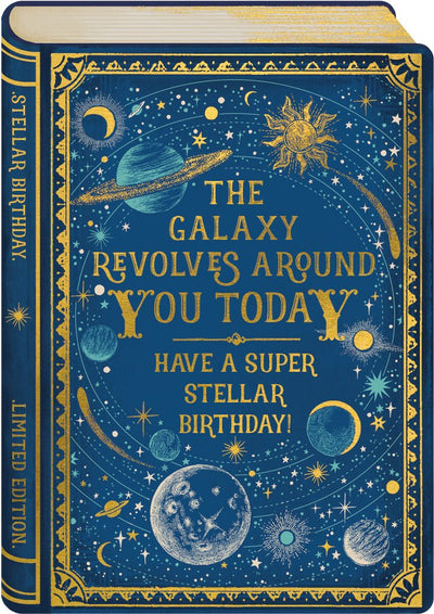 The galaxy revolves around you today have a super stellar birthday! - Lemon And Lavender Toronto