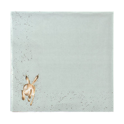 The Hare and the Bee Napkin - Wrendale - Lemon And Lavender Toronto