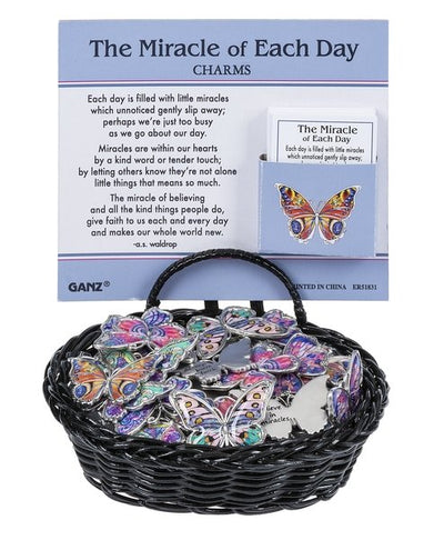 The Miracle of Each Day Butterfly Charm - Lemon And Lavender Toronto