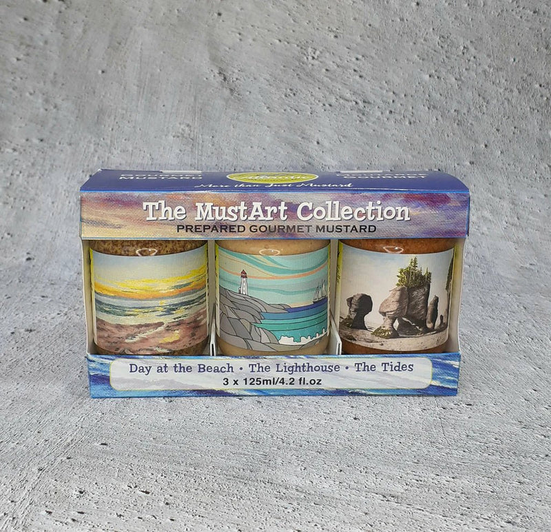 The MustArt Collection Box - Gourmet Mustard - Lemon And Lavender Toronto