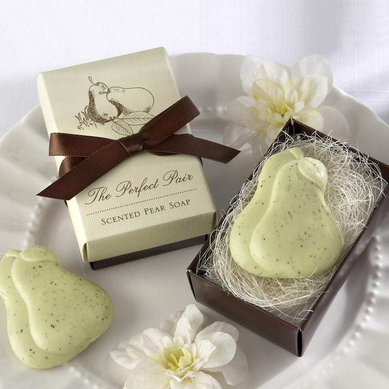"The Perfect Pair" Scented Pear Soap Gift Favour - Lemon And Lavender Toronto