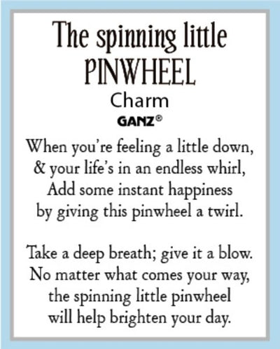 The Spinning Pinwheel Charm - Lemon And Lavender Toronto