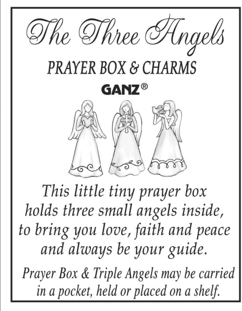 The Three Angels Prayer Box and Charm - Lemon And Lavender Toronto