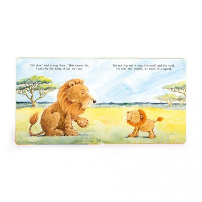 The Very Brave Lion Book - Jellycat - Lemon And Lavender Toronto