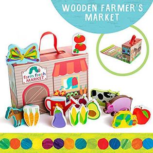 The Very Hungry Caterpillar Farmers Market Playset with Carrying Case - Lemon And Lavender Toronto