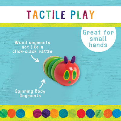 The Very Hungry Caterpillar Wooden Fidget Toy - Lemon And Lavender Toronto