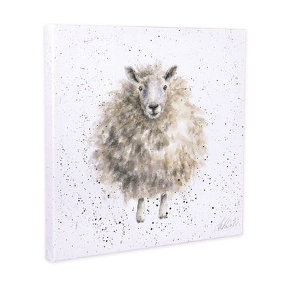 The Wooly Jumper Canvas - Lemon And Lavender Toronto