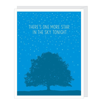 There's one more Star in the Sky tonight -Card - Lemon And Lavender Toronto