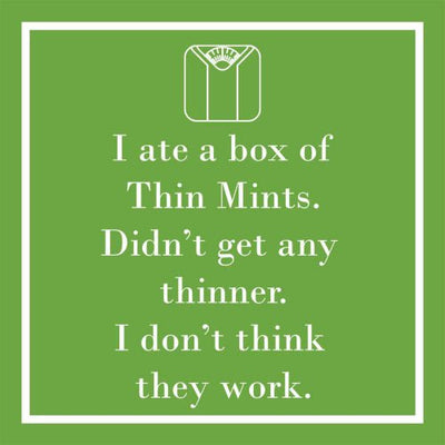 Thin Mints Beverage Napkins - Lemon And Lavender Toronto