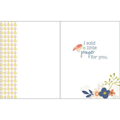 Thinking of you Card - Bird on Cup - Lemon And Lavender Toronto