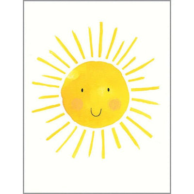 Thinking of You card - Smiling Sun - Lemon And Lavender Toronto