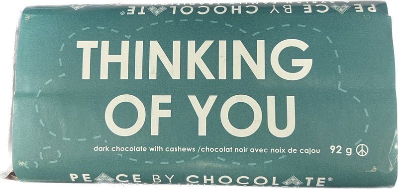 Thinking Of You Chocolate Bar- Milk or Dark Chocolate - Lemon And Lavender Toronto