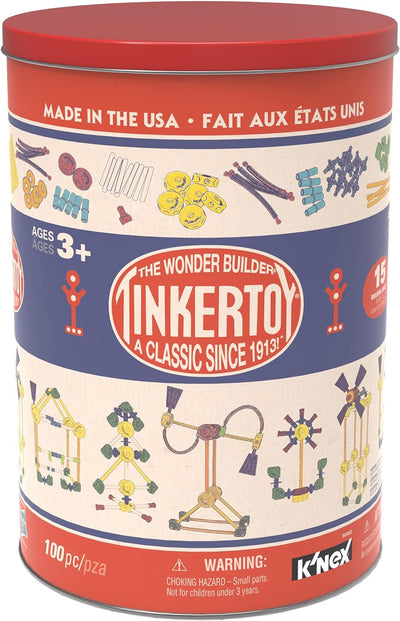 TINKERTOY - 100Pc Classic Tin - Lemon And Lavender Toronto