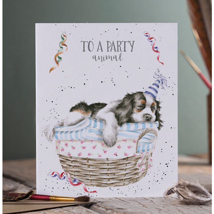 To a Party Animal Card - Lemon And Lavender Toronto