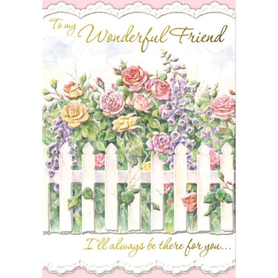 To My Wonderful Friend Birthday- Card - Lemon And Lavender Toronto