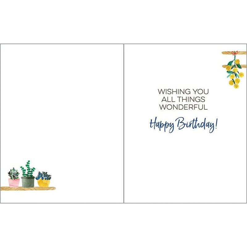 Today is your Day-Birthday Card - Lemon And Lavender Toronto